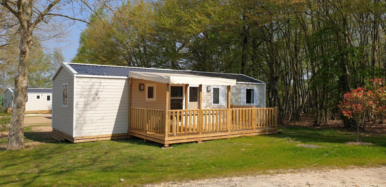 Mobil Home Xxl2 4 Chambres - Camping Les Bois Du Bardelet Poilly-lez-Gien المظهر الخارجي الصورة
